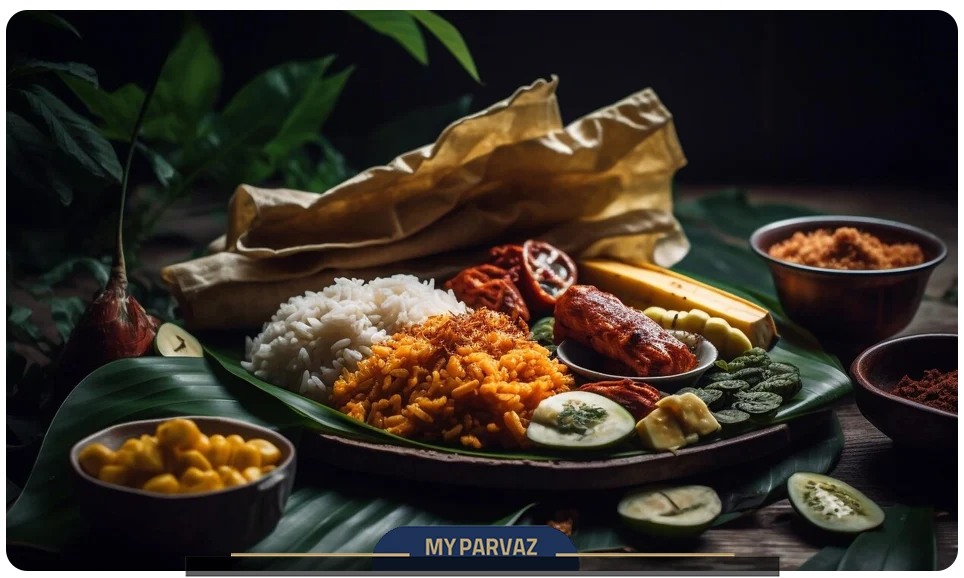 غذاهای متنوع و خوشمزه کلمبو